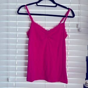 Velvet Kitten Hot Pink Camisole/ Tank Top! Soft & Cute😍 Valentine's Day!💕
